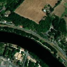 Vue satellite de Camping Les Grèves à Aixe-sur-Vienne