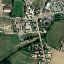 Vue satellite de Aire de camping-car à Villette-d'Anthon à Villette-d'Anthon