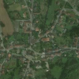Vue satellite de Aire de camping-car à Augne à Augne