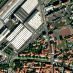 Vue satellite de Aire de camping-car à Aubière (2) à Aubière