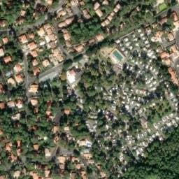 Vue satellite de Les Genêts à La Tremblade