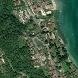 Vue satellite de Camping municipal Les Babelles à Conjux