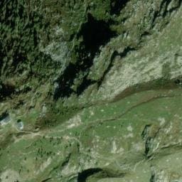 Vue satellite de Refuge de Tré-la-Tête à Les Contamines-Montjoie