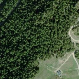 Vue satellite de Refuge Maison Vieille à Saint-Gervais-les-Bains