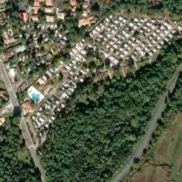 Vue satellite de Camping Les Ombrages à La Tremblade
