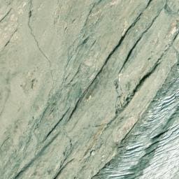 Vue satellite de Cabane des Conscrits à Les Contamines-Montjoie