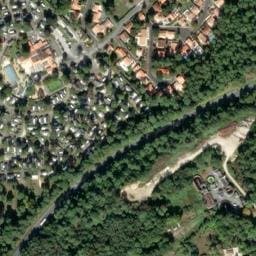 Vue satellite de Camping Siblu - La Pignade à La Tremblade