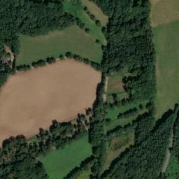 Vue satellite de Camping de la Ramade à Fernoël
