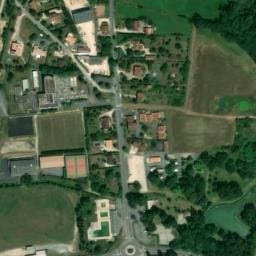 Vue satellite de Aire de camping-car à Vaux-Rouillac à Vaux-Rouillac