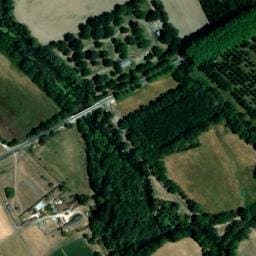 Vue satellite de Les Platanes à La Boixe