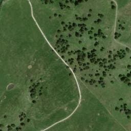 Vue satellite de Aire de bivouac à Gruffy