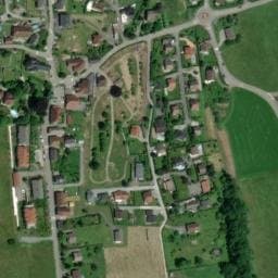 Vue satellite de Le Verger Fleuri à Lathuile
