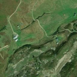 Vue satellite de Auberge La Roselette à Les Contamines-Montjoie