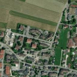 Vue satellite de Fontaine de Doussard (mairie) à Doussard