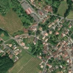 Vue satellite de Aire de camping-car à Burie à Burie
