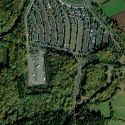 Vue satellite de Aire de camping-car à Orcines à Orcines