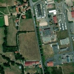 Vue satellite de Le Hall à Mizérieux