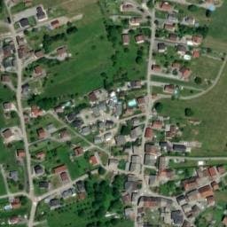 Vue satellite de Fontaine du banc du Droit à Val de Chaise