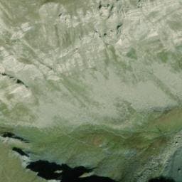 Vue satellite de Abri sous Col d'Arp à Les Contamines-Montjoie