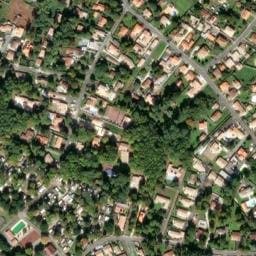 Vue satellite de La Coulumière à La Tremblade