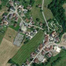 Vue satellite de Camping Cusy à Gruffy