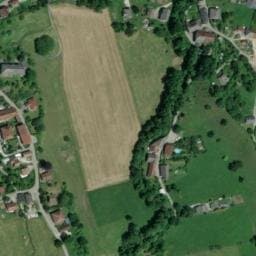 Vue satellite de Fontaine de Chevaline (mairie) à Doussard