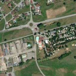 Vue satellite de Champ Tillet à Faverges-Seythenex