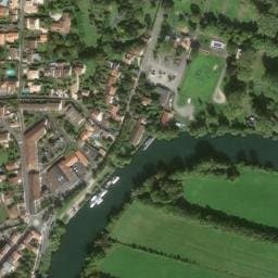 Vue satellite de Au Fil de l'Eau à Saint-Georges-des-Coteaux