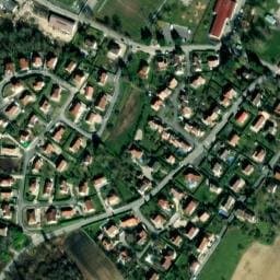 Vue satellite de Aire de Camping-cars Belley à Magnieu