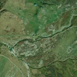 Vue satellite de Cabane de Jovet à Les Contamines-Montjoie