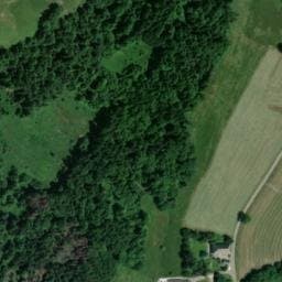 Vue satellite de Les Douceurs des Bauges à Allèves