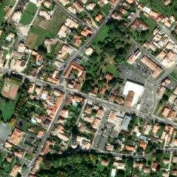 Vue satellite de Parking rue de la Source à Arvert