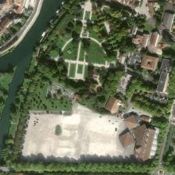 Vue satellite de Parc des expositions à Saintes