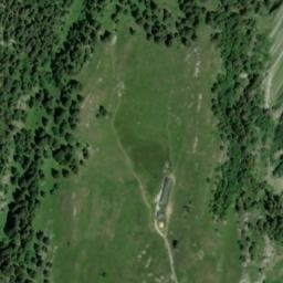 Vue satellite de Refuge de la Combe à Chevaline