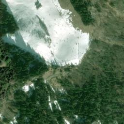 Vue satellite de Chalet communal de l'Alpettaz à Val de Chaise