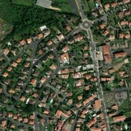 Vue satellite de Aire de camping-car à Aubière à Aubière