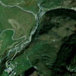 Vue satellite de Refuge des Mottets à Les Contamines-Montjoie