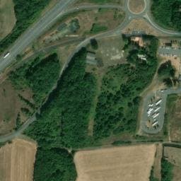 Vue satellite de Aire de Repos Claude Bonnier à Agris