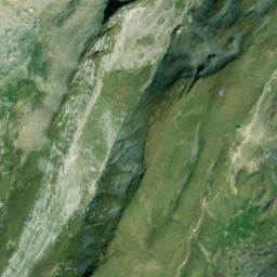 Vue satellite de Abri du col du Bonhomme à Les Contamines-Montjoie