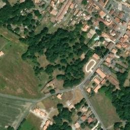 Vue satellite de Camping du Parc à Arvert