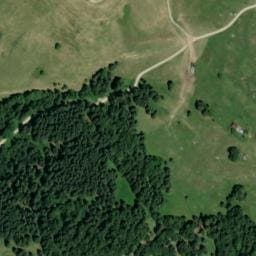 Vue satellite de Refuge de Bornette à Chevaline