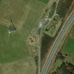 Vue satellite de Aire de Prondines à Tortebesse