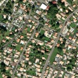 Vue satellite de Camping La Chênaie à Arvert