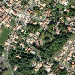 Vue satellite de Aire des Mathes, La Palmyre - La Garenne à Arvert
