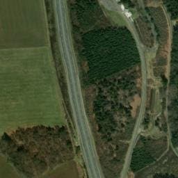Vue satellite de Aire de Heume l'Église à Tortebesse