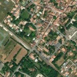 Vue satellite de Parking de la Croix du Jubilé à Mornac-sur-Seudre