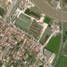 Vue satellite de Aire CAMPING-CAR PARK de L'Eguille-sur-Seudre à Le Gua