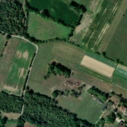 Vue satellite de La Tour des Saveurs à Le Bouchage