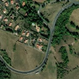 Vue satellite de Aire de repos à Romagnat (2) à Romagnat