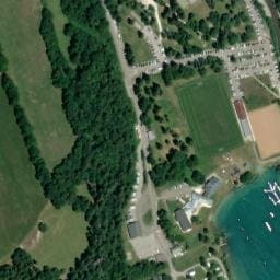 Vue satellite de Aire de camping-car à Arith à Arith